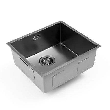 Кухонная мойка Grandex Aqua 5010863 50х45 цвет серый поверхность матовая