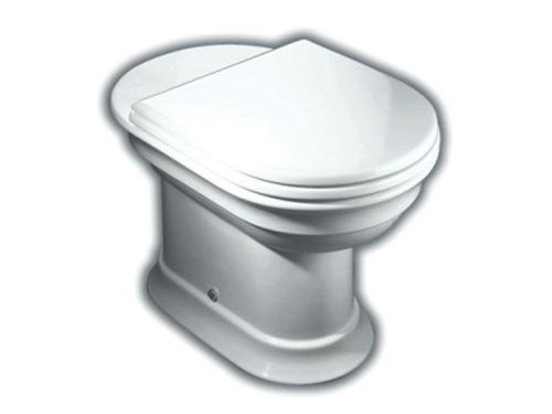 Чаша унитаза приставная Hatria DOLCEVITA YXXN01 цвет белый без бачка и сиденья душевой смыв