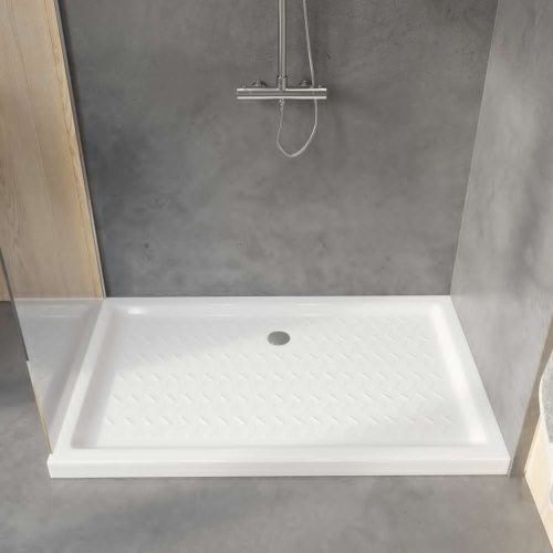 Душевой поддон керамический RGW CER 19170370-01 100х70 белый - фото 2