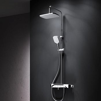 Душевая стойка Am.Pm Func F078F700 настенная цвет хром