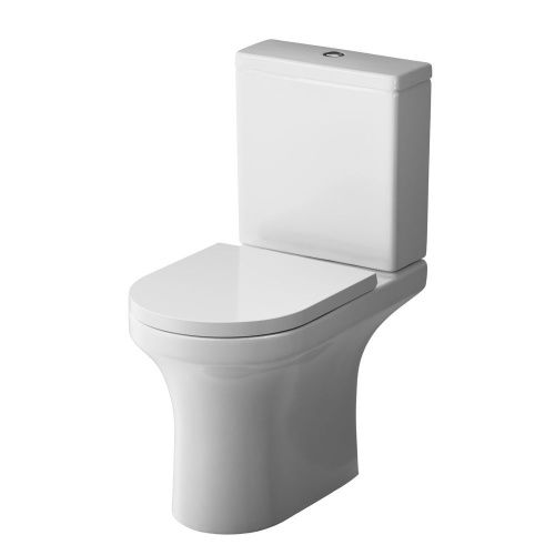 Унитаз напольный с бачком Am.Pm X-Joy C85A8601SC белый с сиденьем микролифт безободковый каскадный смыв - фото 2