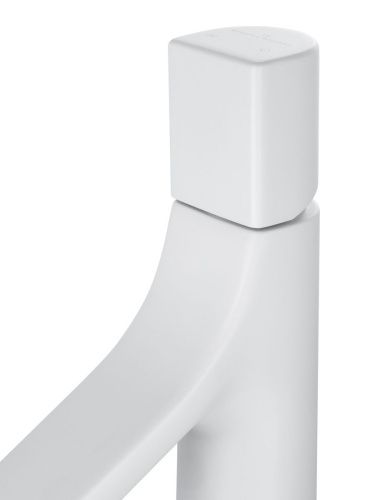 Смеситель Wonzon & Woghand The one WW-H010-MW на раковину белый - фото 4