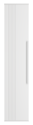 Шкаф-пенал Brevita Savoy SAV-05035-010 40х170 подвесной цвет белый - фото 2