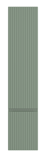 Шкаф-пенал Brevita Victory VIC-05035-080L 40х170 подвесной цвет зеленый - фото 2