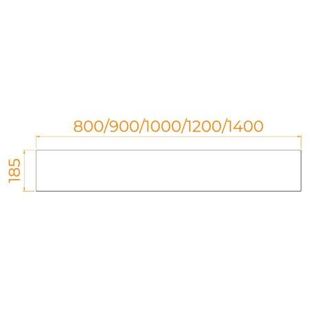 Экран фронтальный для поддона RGW 16230611-12