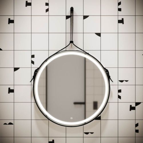 Зеркало с подсветкой Sancos Dames DA650 70х70 подвесное - фото 4