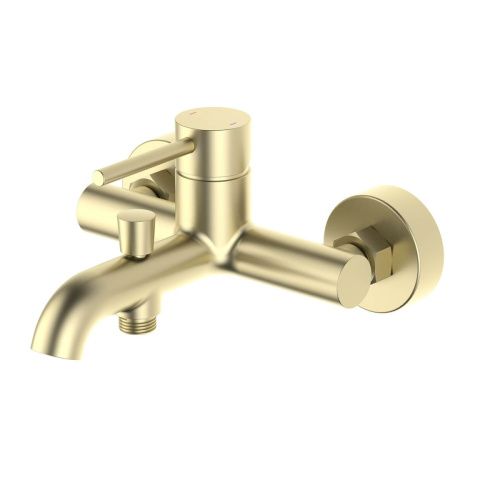 Смеситель для ванны Aquatek Европа AQ1340BG настенный золото