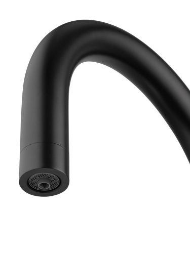 Смеситель для кухни Wonzon & Woghand WW-3211-MB на мойку черный - фото 2