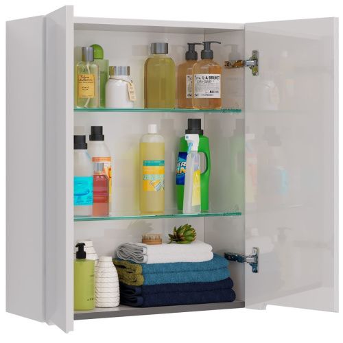 Шкаф LeMark Buno LM04B60SH 60х80 подвесной цвет белый - фото 3