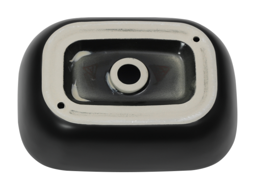 Раковина мебельная из сантехнического фаянса Melana 320328MB-805 50х30 накладная цвет черный - фото 4