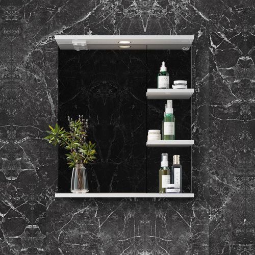 Зеркало с подсветкой Onika Коралл 206001 60х70 подвесное - фото 3