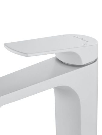 Смеситель Wonzon & Woghand WW-A40492-MW на раковину белый