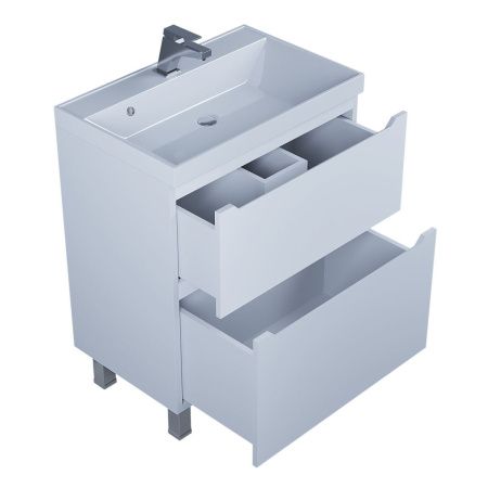 Тумба под раковину Uperwood Tanos 291120330 70х50 напольная цвет белый