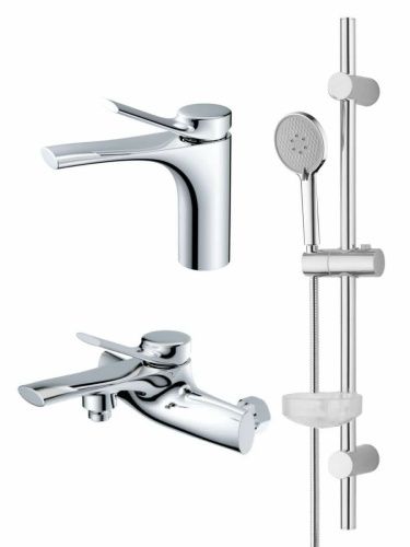 Душевой гарнитур Orange ORGANIC M27-511cr настенный хром - фото 2