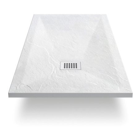 Душевой поддон из искусственного камня Vincea H30 VST-4SR9017W 170х90 белый