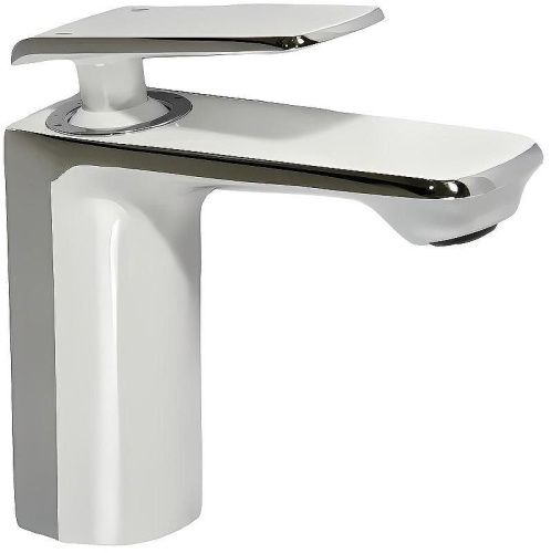 Смеситель Haiba HB548-8 HB10548-8 на раковину белый/хром - фото 2