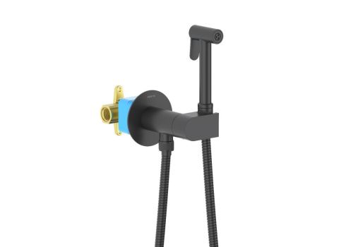 Гигиенический душ Aquatek ОБЕРОН AQ1024MB черный - фото 2