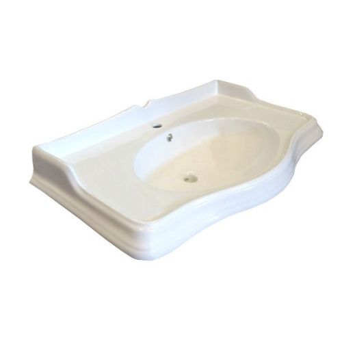 Тумба с раковиной Comforty Лувр 00004148935CF 90х60 напольная цвет белый - фото 3