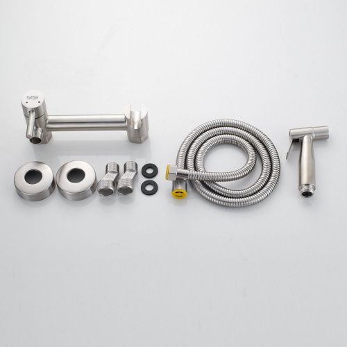 Гигиенический душ со смесителем Raffine F207L серый - фото 4