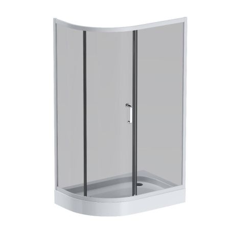 Душевой уголок Am.Pm Like W83G-302U120CG64 120х80 стекло тонированное профиль хром без поддона