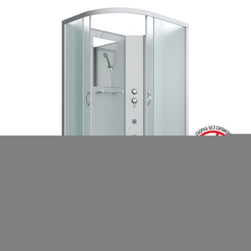 Душевая кабина Niagara Classic 23101424RBKG 120х80 асимметричная без крыши ориентация правая - фото 2