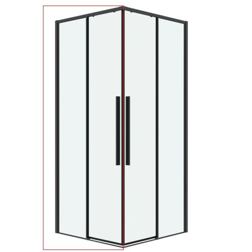 Душевая дверь Grossman Galaxy 1/2.K33.01.10.42.00 100х195 стекло прозрачное профиль графит