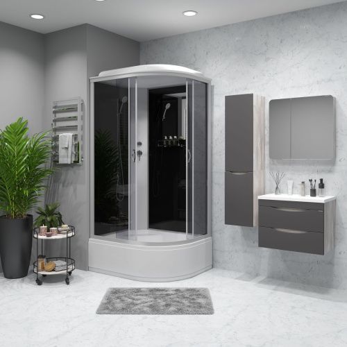 Душевая кабина Niagara Classic 25101434L 120х80 асимметричная с крышей ориентация левая - фото 3