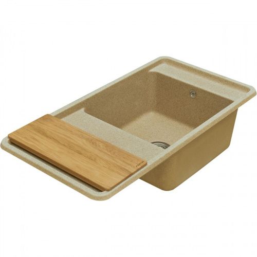 Кухонная мойка Aquaton Беллис 1A725132BS220 95х50 цвет бежевый - фото 5