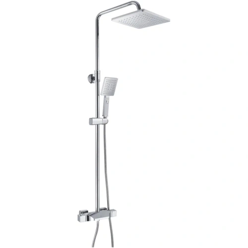 Душевая стойка Rose R3736 настенная цвет хром с термостатом - фото 2