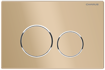 Клавиша смыва механическая CHARUS Spazio FP.330.51.01 цвет бежевый