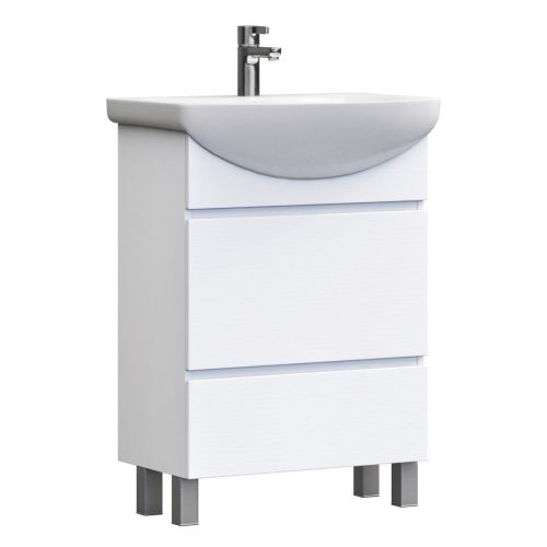 Тумба под раковину Vigo Wing tn.WIN.BAL.60.2Y белый 56х32х70 напольная