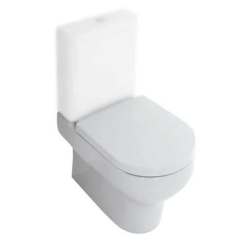 Чаша унитаза напольная Olympia Clear CLE130301 цвет белый без сиденья и без бачка безободковая