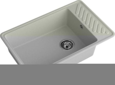 Кухонная мойка Granfest Quarz 51 песочный 75х50 цвет бежевый поверхность матовая