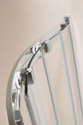 Душевой уголок Cezares ECO ECO-O-RH-2-120/90-C-Cr 120х90 стекло прозрачное профиль хром без поддона - фото 3