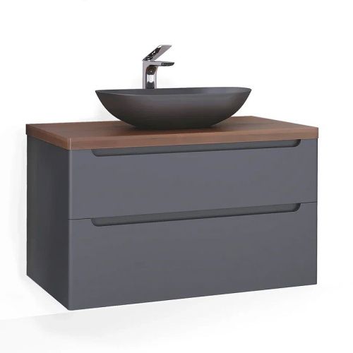 Столешница Jorno WOOD Brwood.06.100/DW 100х50 накладная цвет коричневый - фото 2