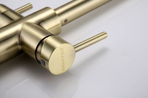 Смеситель для кухни Paulmark LANGE La214212-BR на мойку бронза - фото 3