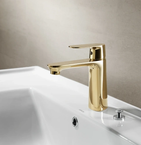 Смеситель Arrow AMP11848J на раковину золото - фото 2