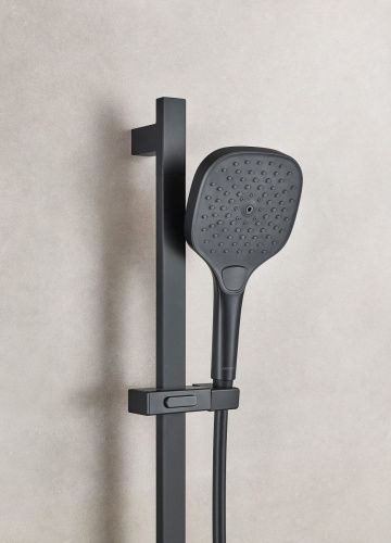 Душевая система Arrow AG3733SHMB-1 встраиваемая в стену цвет черный с термостатом - фото 5