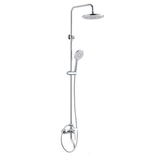 Душевая стойка Bond Circle B04-9100 настенная цвет хром