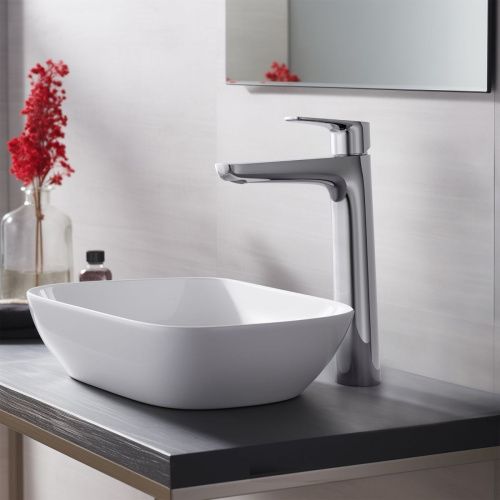 Смеситель Aquatek БЕТТА AQ1104CR на раковину хром - фото 3