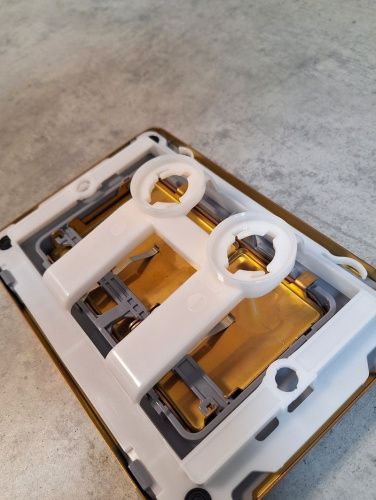 Клавиша смыва механическая AltroBagno Beni aggiuntivi AltroBagnoPFP003FQ цвет розовый - фото 5