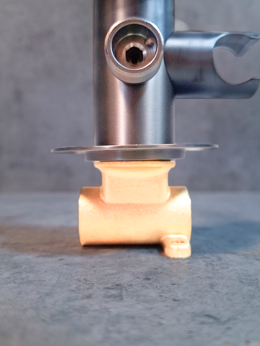 Гигиенический душ со смесителем AltroBagno Modern AltroBagnoModern060126Ni никель - фото 5