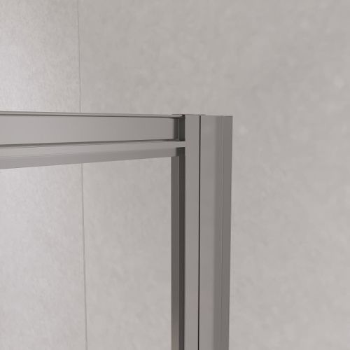 Душевой уголок RGW Passage 020814680-11 100х80 стекло прозрачное профиль хром без поддона - фото 3