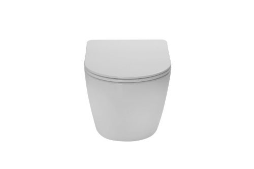 Унитаз подвесной Vincea Globo VT1-14T белый с сиденьем микролифт безободковый смыв торнадо - фото 5