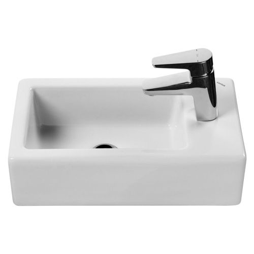 Раковина из сантехнического фарфора Santek Эрис WH301972 50х30 накладная цвет белый - фото 2