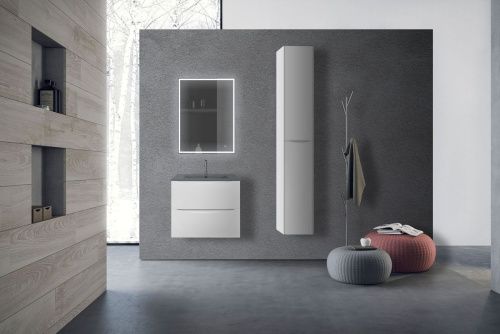 Тумба под раковину Vincea Mia VMC-2MC600GW 60х50 подвесная цвет белый - фото 2