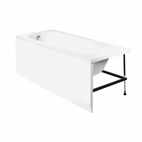 Ванна акриловая Veedi Anica SET13016070 160х70 пристенная прямоугольная без каркаса - фото 2