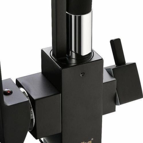 Смеситель для кухни Haiba HB76857 на мойку черный - фото 4