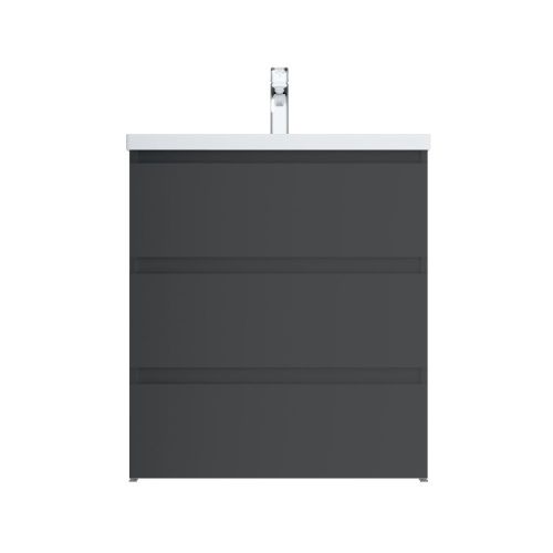 Тумба под раковину Am.Pm Gem S M91FSX0752GM 80х40 напольная цвет серый - фото 2