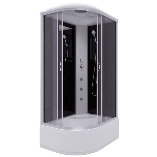 Душевая кабина Niagara Classic 25101434RG 120х80 асимметричная с крышей ориентация правая